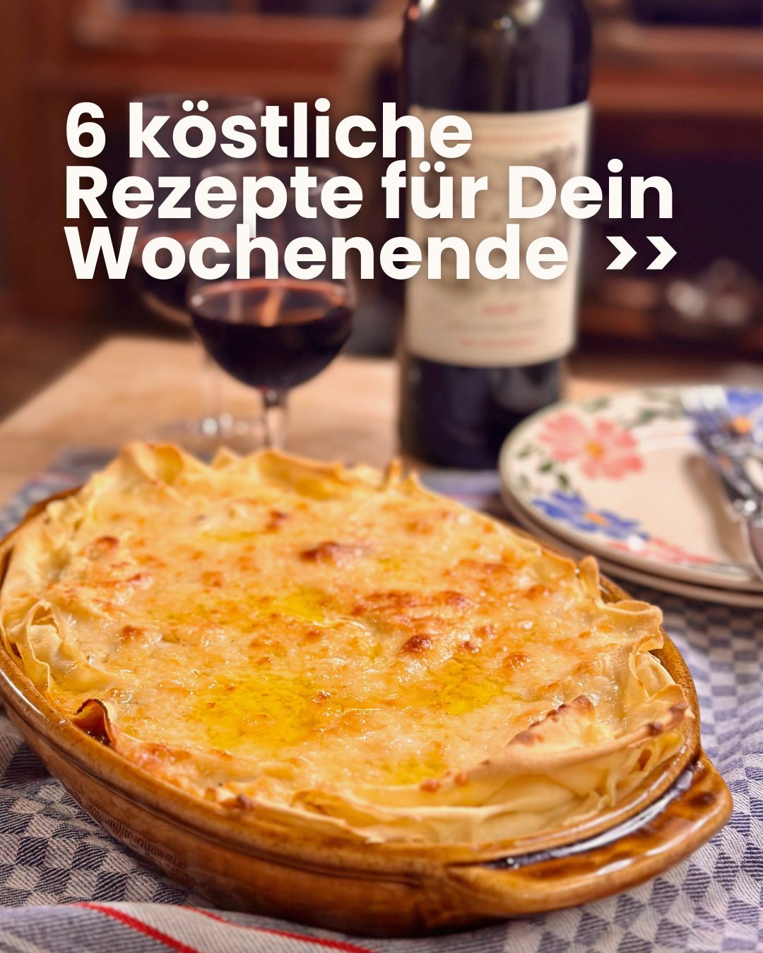 6 köstliche Rezepte für dein Wochenende 🍽️
✨ Plane im Voraus und starte organisiert in die kommenden Tage.☺️ 
Hier habe ich eine kleine Auswahl für dich zusammengestellt: eine feine Lasagne , einen Feta-Dip, zwei Aufstriche und Omas feinen Zitronenkuchen – das meistgeklickte Rezept auf meinem Blog! ☺️ 

1️⃣ Lasagne
2️⃣ Nutella mit nur 2,5 Zutaten
3️⃣ Schnelles Vollkornbrot – in nur 65 Minuten auf dem Tisch
4️⃣ Erdbeermarmelade
5️⃣ Omas berühmter Zitronenkuchen
6️⃣ Feta-Dip

➡️ Alle Rezepte findest du auf meinem Blog! 
👉 Schau in die Bio oder direkt auf vivikocht.ch 
🔍 Nutze die Suchleiste oder schick mir eine DM, falls du ein Rezept nicht findest. 🤗 

💾 Speichere dir die Inspiration gleich ab!

#traditionalkitchen #backen #healthyrecipe #pasta #gesunderezepte #gesundessen #mealplanner #mealideas #mealprepsunday #braten #bratensauce #weekends #TastyBites #erdbeermarmelade #shrimps #instafood #easyrecipes #schnellesrezept #foodinfluencer #food #easyrecipe #foodaddict #cookingvideo #gloobyfood #cookingvideos #tabletopdirector #foodstyling #schnellerezepte #einfacherezepte #food52