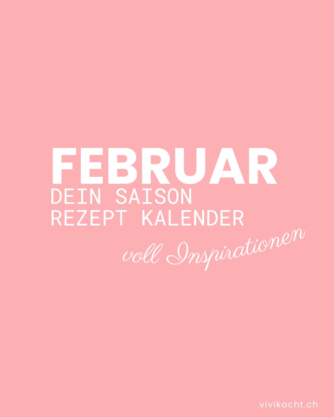 Welche saisonalen Zutaten landen bei dir im Februar in der Küche?

SAISONKALENDER Februar: Entdecke, was gerade frisch, nachhaltig und voller Geschmack ist! 🍽️❄️

Warum weit transportierte Produkte kaufen, wenn das Beste direkt vor unserer Haustür wächst? 🏡

Saisonales Kochen spart nicht nur Geld, ist gut für deine Gesundheit, sondern schmeckt auch intensiver und unterstützt lokale Bauern – gerade jetzt in der echten Winterküche mit Lagergemüse.

➡️ Swipe durch die Rezept-Inspiration und lass dich von den saisonalen Produkten und von saisonunabhängigen Rezepten des Monats überraschen!

Alle Rezepte (mit Print Funktion) findest du auf meinem Blog.

🔍 Nutze die Suche auf meinem Blog oder sende mir gerne eine DM, falls du ein Rezept nicht findest. 🤗

➡️ Was sind deine Februar-Rezepte? Lass es die Community und mich gerne in den Kommentaren wissen. 💡 So können wir uns gegenseitig inspirieren.

Liebe Grüsse aus meiner Küche,
Vivi xxx

#saisonalekochen
#saisonkalender
#winterküche
#regionalekochen
#vivikocht