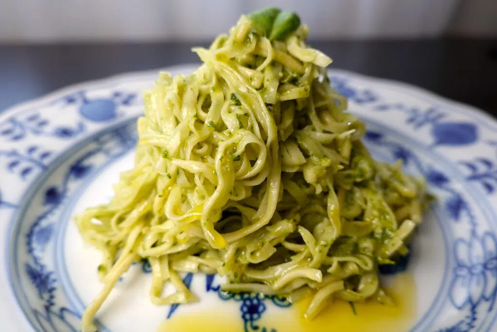 Taglierini al Pesto VIVI KOCHT