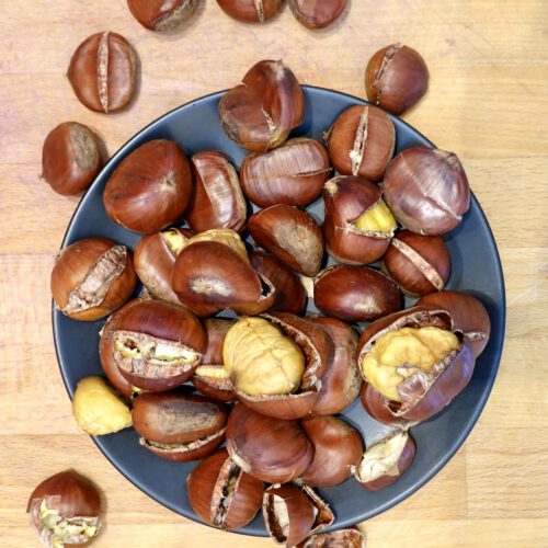 Marroni aus dem Ofen