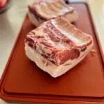 Schweinekotelett vom Bio Wollschwein
