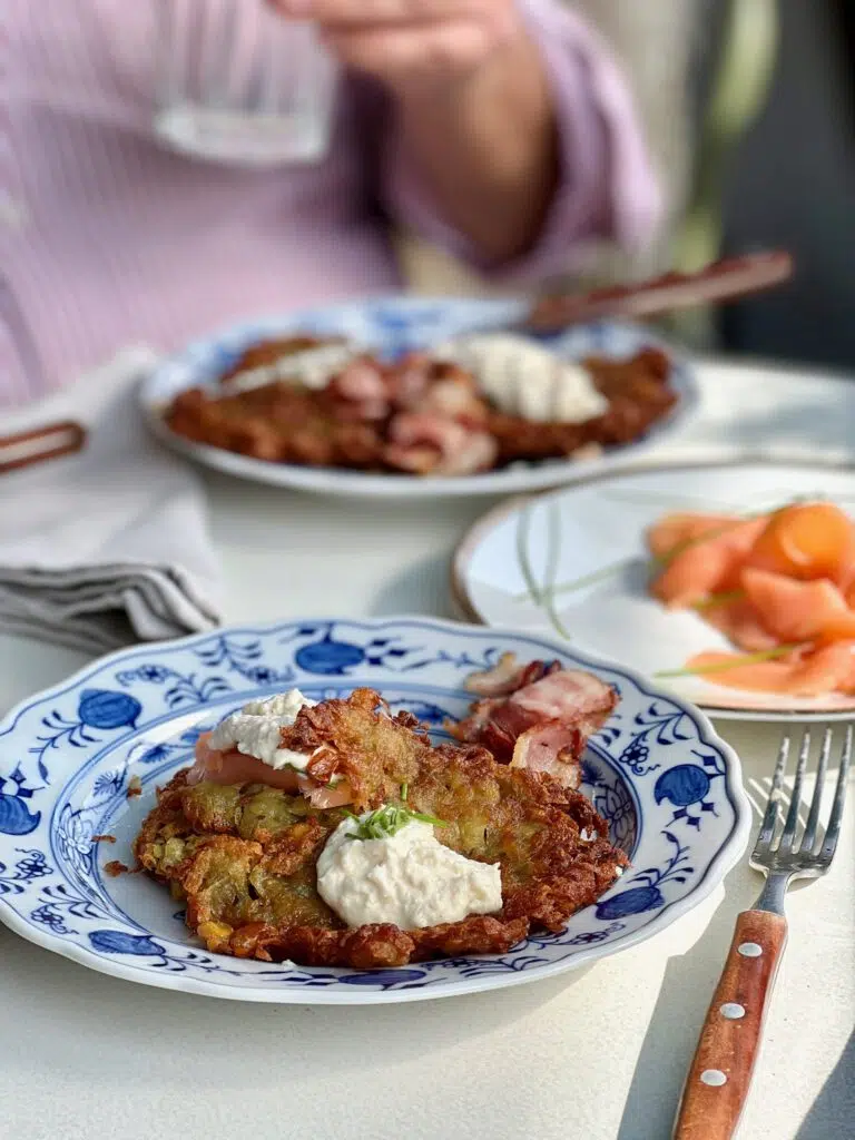 Knusprige Kartoffelpuffer