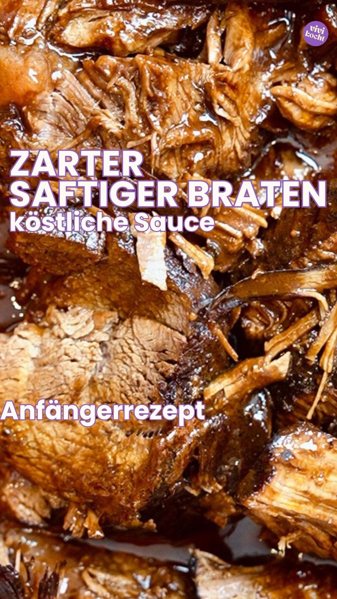 Du hast Angst, dass Dein Braten zäh wird?
Mit diesem Rezept verspreche ich dir: Es gelingt dir garantiert der leckerste Braten, und deine Familie wird dich dafür lieben! Das Rezept ist kinderleicht, und mit ein paar einfachen Tipps klappt alles reibungslos.
Ich mache Braten nicht oft, aber wenn, dann nur mit Fleisch aus artgerechter Tierhaltung – das schmeckt einfach besser. Für den Wein kannst du ruhig günstige Korkweine verwenden, da das lange Schmoren den Korkgeschmack neutralisiert.
Die Zubereitung dauert etwa drei Stunden, aber der Braten gart die meiste Zeit im Ofen. Du musst ihn nur alle 30 Minuten wenden. Beim Reduzieren des Fonds solltest du ein Auge darauf haben und erst ganz zum Schluss salzen – so wird die Sauce perfekt.

➡️ Das vollständige Rezept findest du auf meinem Blog: vivikocht.ch.

#instafood #easyrecipes #braten #sauce #köstlich #schnellesrezept #foodinfluencer #food #easyrecipe #foodaddict #cookingvideo #gloobyfood #cookingvideos #tabletopdirector #beef #bratensoße #schmorgericht #ofenrezept #herbstrezepte #schmoren #einfacherezepte
#food52 @food52