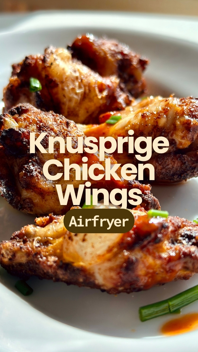 Knusprige Chicken Wings aus dem Air Fryer - VIVI KOCHT