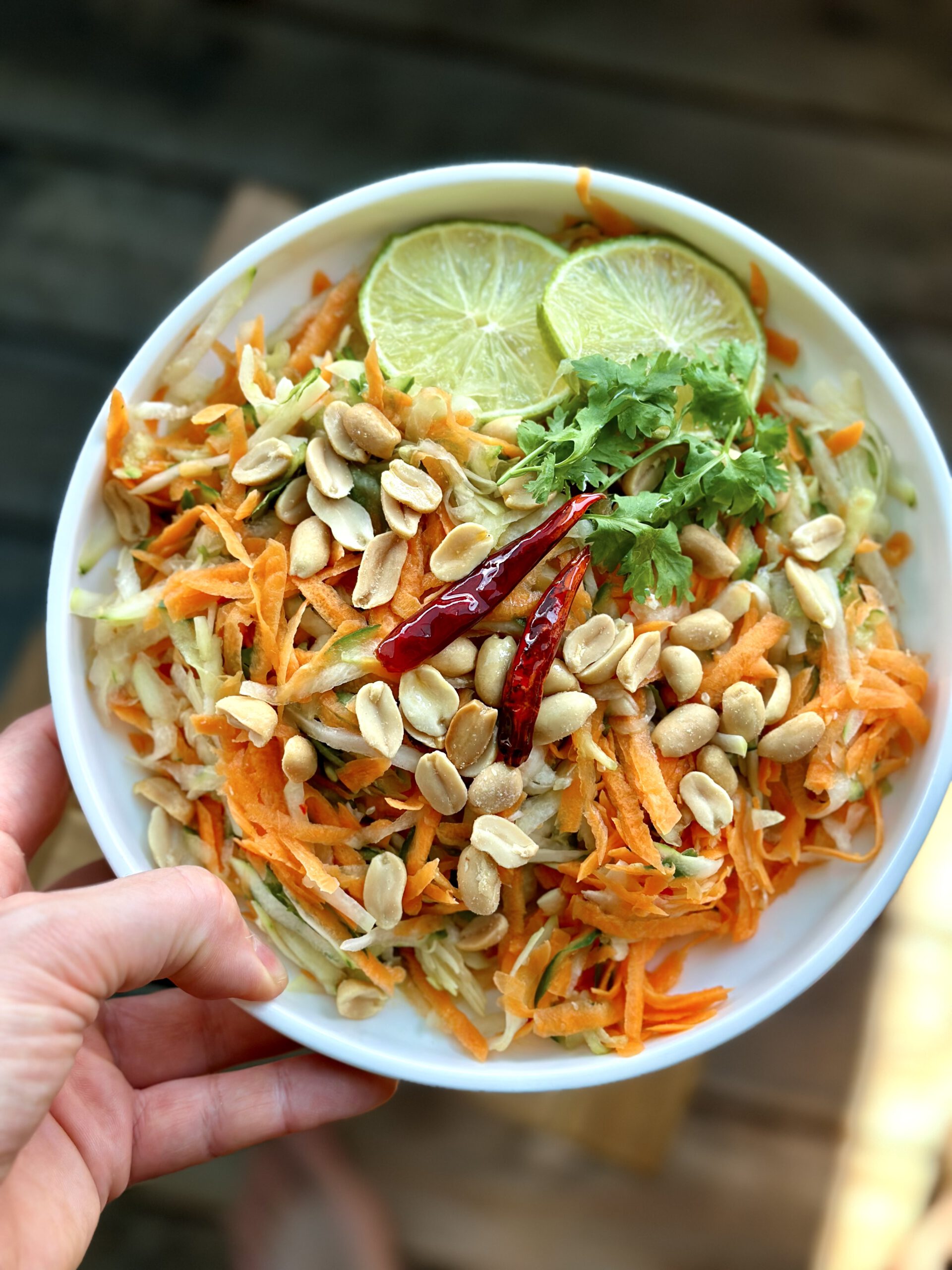 Grüner Papaya Salat – einfaches Rezept