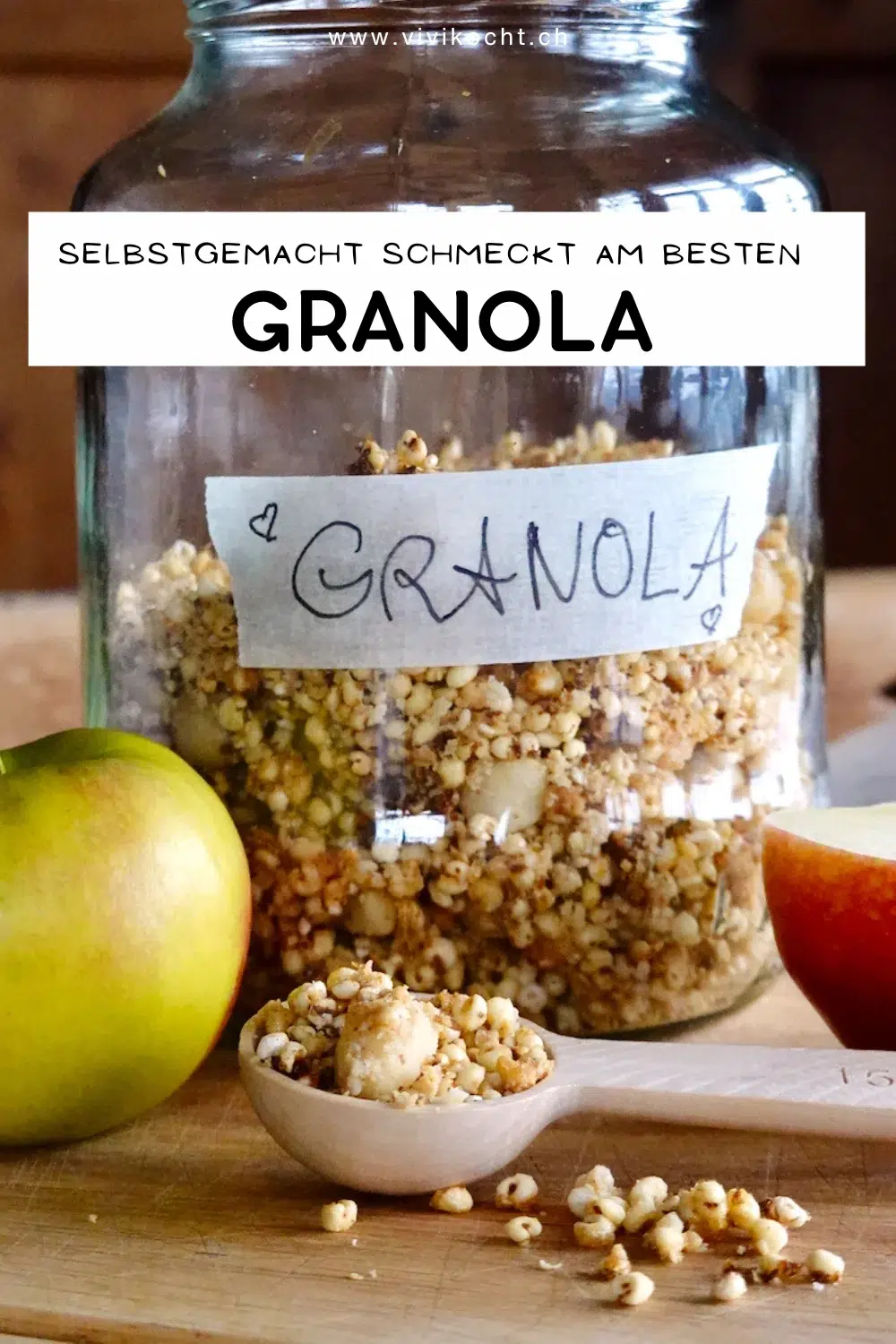 Granola von Vivi kocht VIVI KOCHT