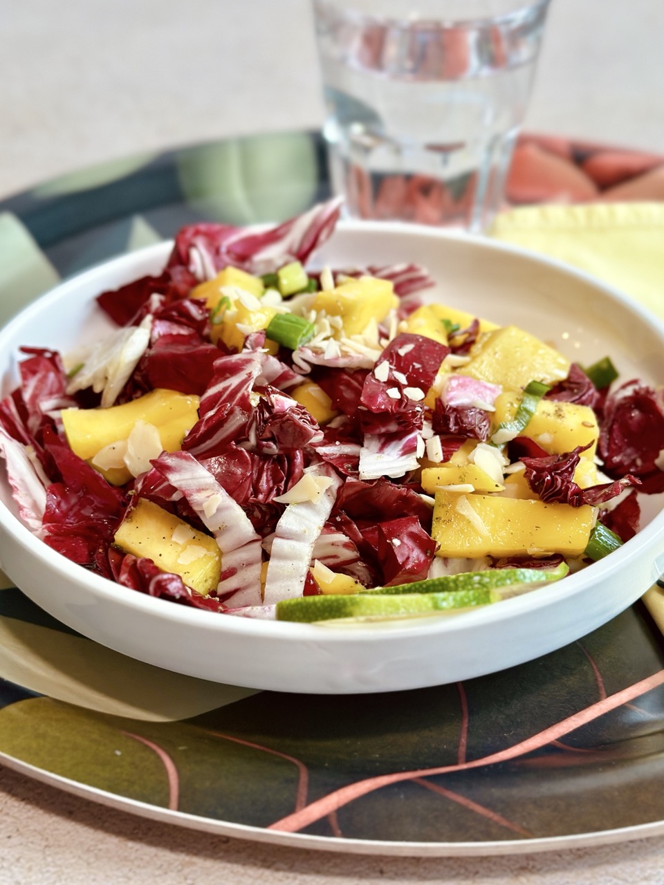 Radicchio Mango Salat – tropical Style