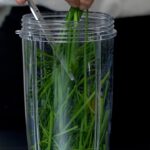 Schnittlauchöl schneiden