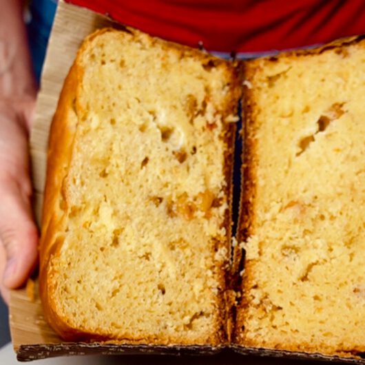 Einfacher Panettone mit Hefe