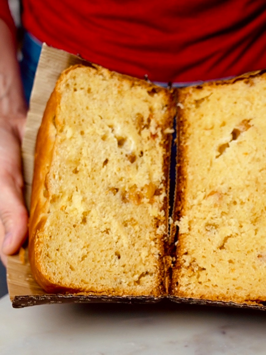 Einfacher Panettone mit Hefe