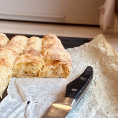 Einfacher rumänischer Apfelstrudel von Vivi kocht