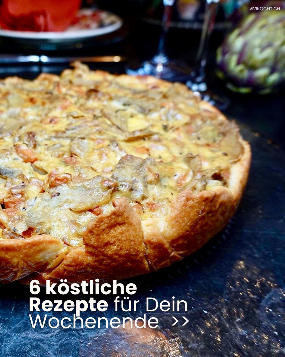 6 köstliche Wochenendrezepte für den Februar 🌷
Für alle, die fein essen wollen – und ohne Stress kochen:
hier sind 6 Rezepte, die sich easy vorbereiten lassen, schnell auf dem Tisch stehen und trotzdem nach „besonders“ schmecken. Perfekt für gemütliche Abende, Gäste oder einfach nur dich. 😊

1️⃣ Artischocken Tarte
2️⃣ Gnocchi alla Nonna 
3️⃣ Cholera
4️⃣ Brokkolisalat
5️⃣ Erdbeersofteis 🍓
6️⃣ Koreanischer Gurkensalat

📩 Kommentiere mit 1, 2, 3, 4, 5 oder 6, dann bekommst du alle Rezepte auf einen Blick ohne langes Suchen.

#foodinspirations
#februarküche #einfacherezepte
#schnellerezepte
#küchenklassiker
