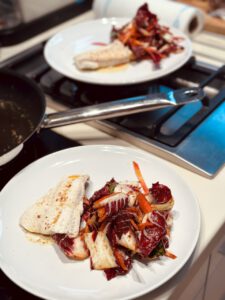 Fisch perfekt pochieren ohne Zerfallen
