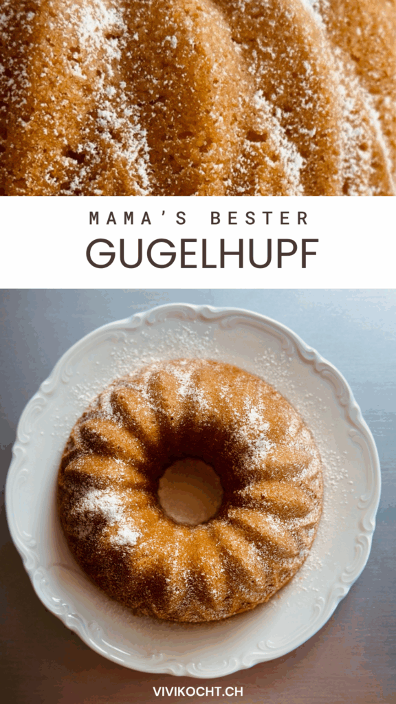 Mamas Gugelhupf wie früher – einfaches Rezept mit viel Herz. Entdecke einen saftigen Klassiker voller Kindheitserinnerungen und backe ein Stück Familiengeschichte nach.