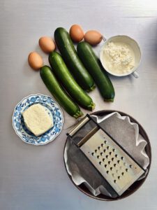 Protein Zucchini Slice