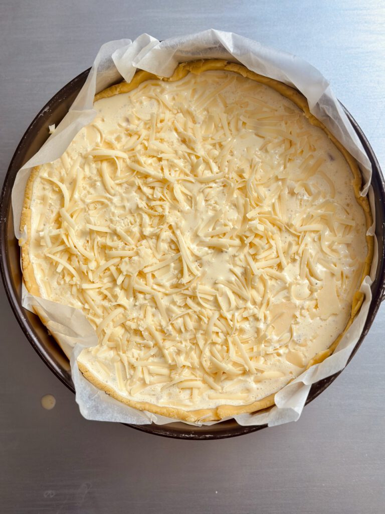Quiche Lorraine ungebacken