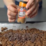 Zimt für Schokolade Haselnuss Protein Granola