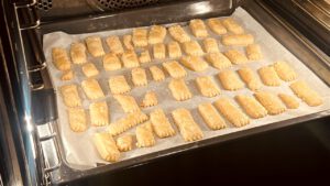 Käsestangl Rezept vivikocht