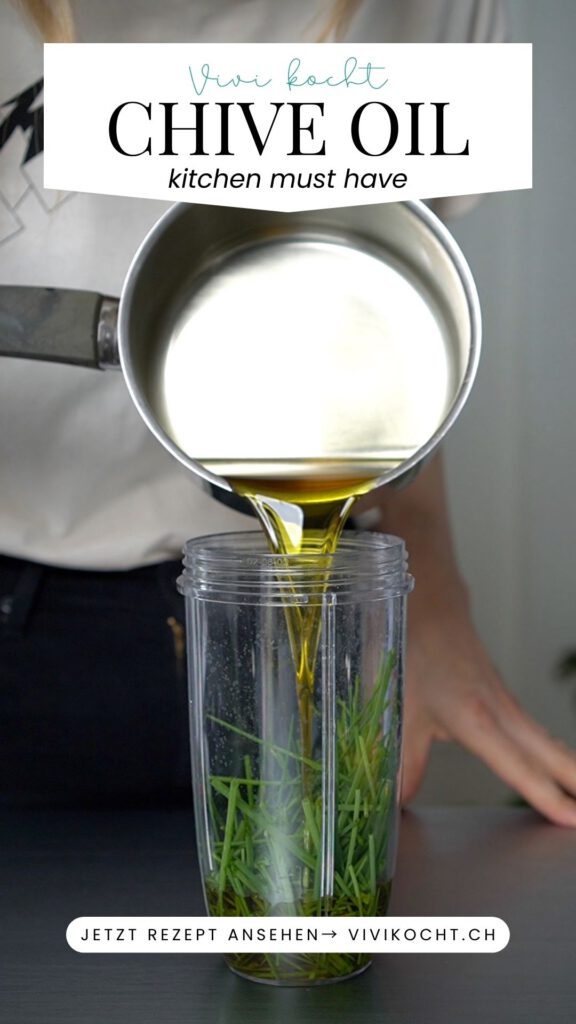Chive oil