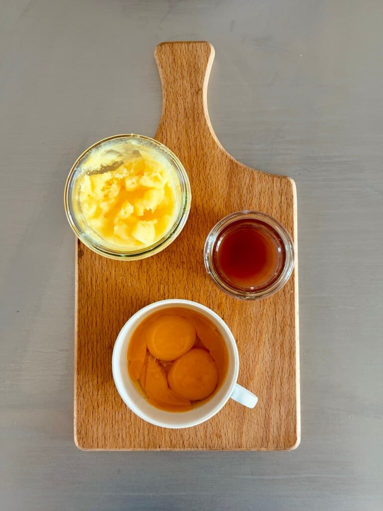 sauce-hollandaise-rezept-vivikocht-3 hauptzutaten